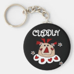 Ragdoll Cuddly Valentine Tshirts and Gifts Key Chain