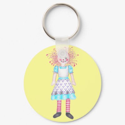 Ragdoll Keychain by LuraDee