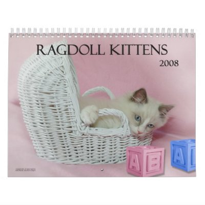 Ragdoll Kittens Calendar by newhorizondesigns