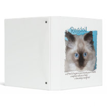 Ragdoll Love Avery Binder