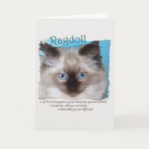Ragdoll Love Card