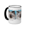 Ragdoll Love Mug by naturespaintbox Ragdoll Love Mug