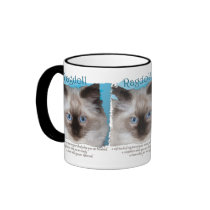 Ragdoll Love Mug mugs