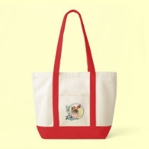 Ragdoll With Red Butterfleis bags