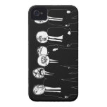 Rage Comic Meme Faces Walking. Me Gusta. iPhone 4 Case-Mate Cases