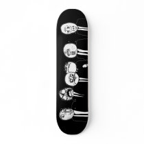 Rage Comic Meme Faces Walking. Me Gusta. Skateboard
