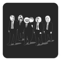 rage comic meme faces walking stickers