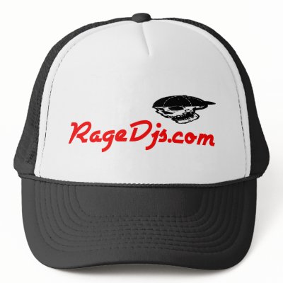 rage djs trucker hat by rage786