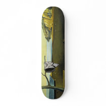 Rage Face Meme Face Comic Art Painting Custom Skate Board