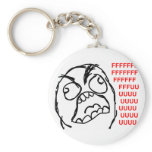 rage face rage comic meme lol rofl keychains