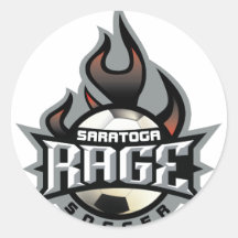 Rage Fire Stickers