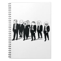 Rage Gang Vertical Notebook