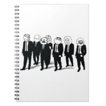 Rage Gang Vertical Notebook
