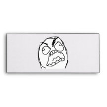 Rage Guy Angry Fuu Fuuu Rage Face Meme Envelope