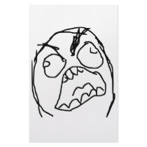 Rage Guy Angry Fuu Fuuu Rage Face Meme Stationery