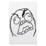 Rage Guy Angry Fuu Fuuu Rage Face Meme Stationery