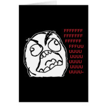 Rage guy fuuu fuuuu cards