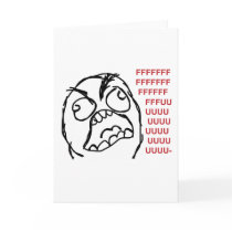 Rage guy fuuu fuuuu cards