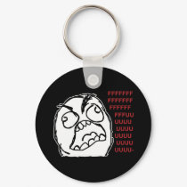 Rage guy fuuu fuuuu keychains