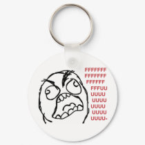 Rage guy fuuu fuuuu keychains by strk3 Rage guy fuuu fuuuu keychains