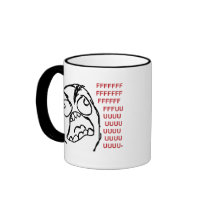 Rage guy fuuu fuuuu mugs by strk3 Rage guy fuuu fuuuu mugs