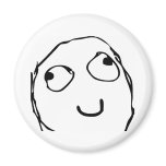 Rage Smile magnets