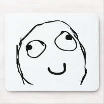 Rage Smile Mouse Pads