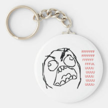 Rage Troll Key Chain