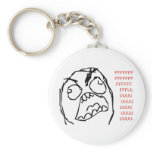 Rage Troll Key Chain