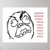 Rage Troll Poster