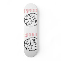 Rage Troll Custom Skate Board