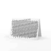 Ragged Border Design cards