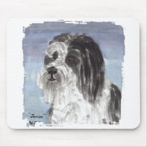 Ragged Border Mousepad