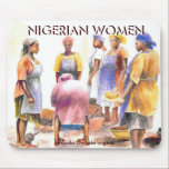 Ragged Border Mousepad - NIGERIAN WOMEN  mousepads