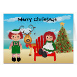 Raggedy Ann and Andy Christmas Card