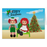 Raggedy Ann and Andy Christmas Card