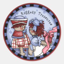 Raggedy Ann and Andy Treasures Stickers