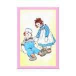 Raggedy Ann and Andy Vintage print