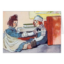Raggedy Ann & Andy - Card