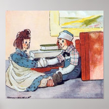 Raggedy Ann & Andy Meet - Print