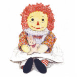 Raggedy Ann Art Acrylic Cut Out