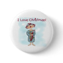 Raggedy Ann Christmas buttons by christmasshop Raggedy Ann Christmas buttons