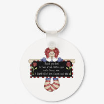 Raggedy Ann Doll keychains by toddlersplace Raggedy Ann Doll keychains