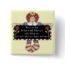Raggedy Ann Doll Tshirts and Gifts Buttons