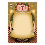 Raggedy Ann Prim Stationery invitations