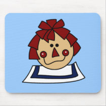 Raggedy Ann Tshirts and Gifts Mouse Pads