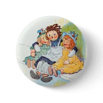Raggedy Ann's Friends Buttons