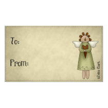 Raggedy Doll Country Primitive Design Gift Tags Business Cards