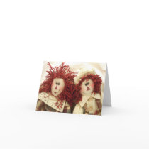 Raggedy Dolls Note Cards