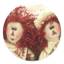 Raggedy Dolls Sticker